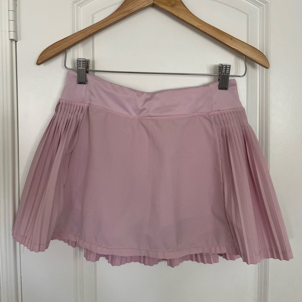 Women’s Baby Pink Pleated Tennis Skort Size Small Unbranded